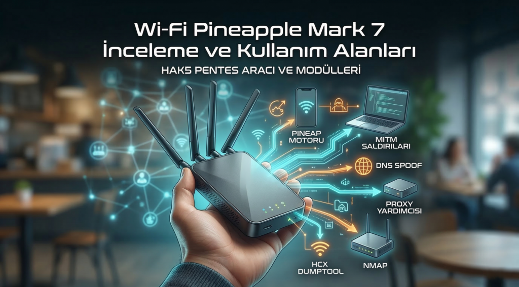 Cebinizdeki Siber Ordu: Wi-Fi Pineapple Mark 7 İncelemesi ve Kullanım Alanları